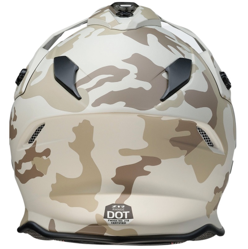 2024 Z1R Range Camo Dual Sport Full Face Motorcycle Helmet - Pick Size & Color-215219