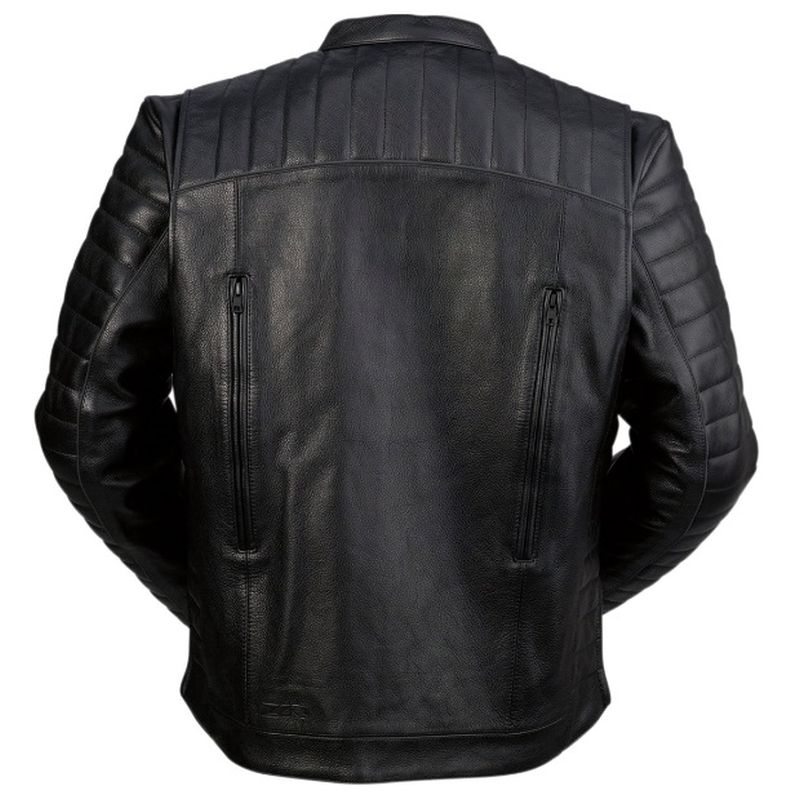 2024 Z1R Artillery Leather Street Motorcycle Black Jacket - Pick Size-215892