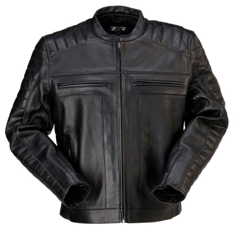 2024 Z1R Artillery Leather Street Motorcycle Black Jacket - Pick Size-215891