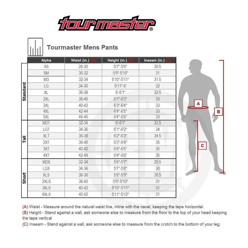 2024 Tourmaster Horizon Line Mens The Trek Adventure Touring Motorcycle Pants-219392