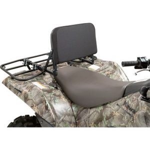 Moose Utility Division ATV Aluminum Framed Back Rest 2'' Thick Waterproof Nylon-0