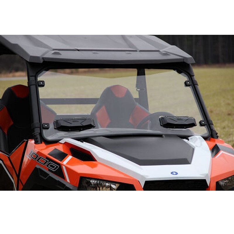 Seizmik Versa-Vent 2016 Polaris General 1000 EPS Hard Poly Windshield -0