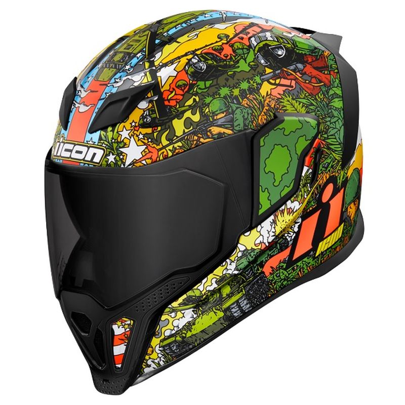 Icon Airflite Full Face Street Motorcycle Helmet - Pick Size & Color-250088