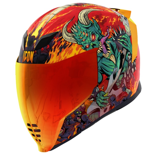 Icon Airflite Full Face Street Motorcycle Helmet - Pick Size & Color-266532