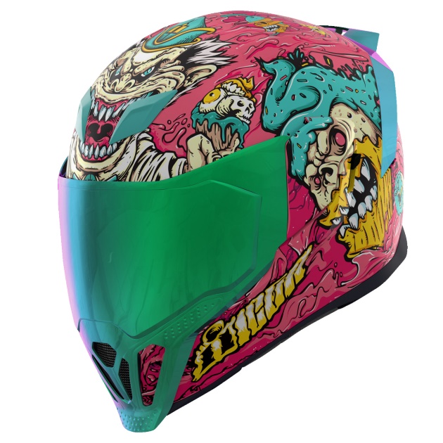 Icon Airflite Full Face Street Motorcycle Helmet - Pick Size & Color-266527