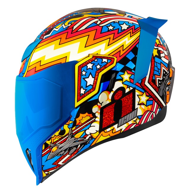 Icon Airflite Full Face Street Motorcycle Helmet - Pick Size & Color-259504