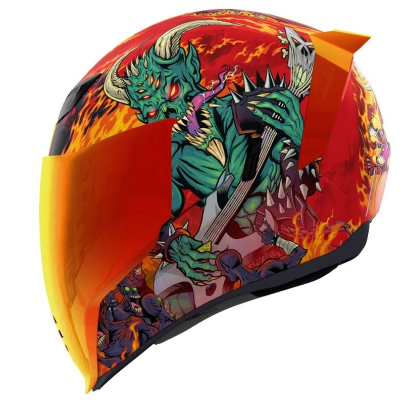 Icon Airflite Full Face Street Motorcycle Helmet - Pick Size & Color-266534