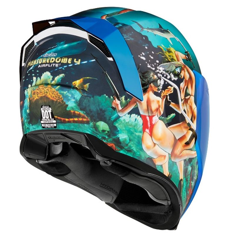 Icon Airflite Full Face Street Motorcycle Helmet - Pick Size & Color-250082