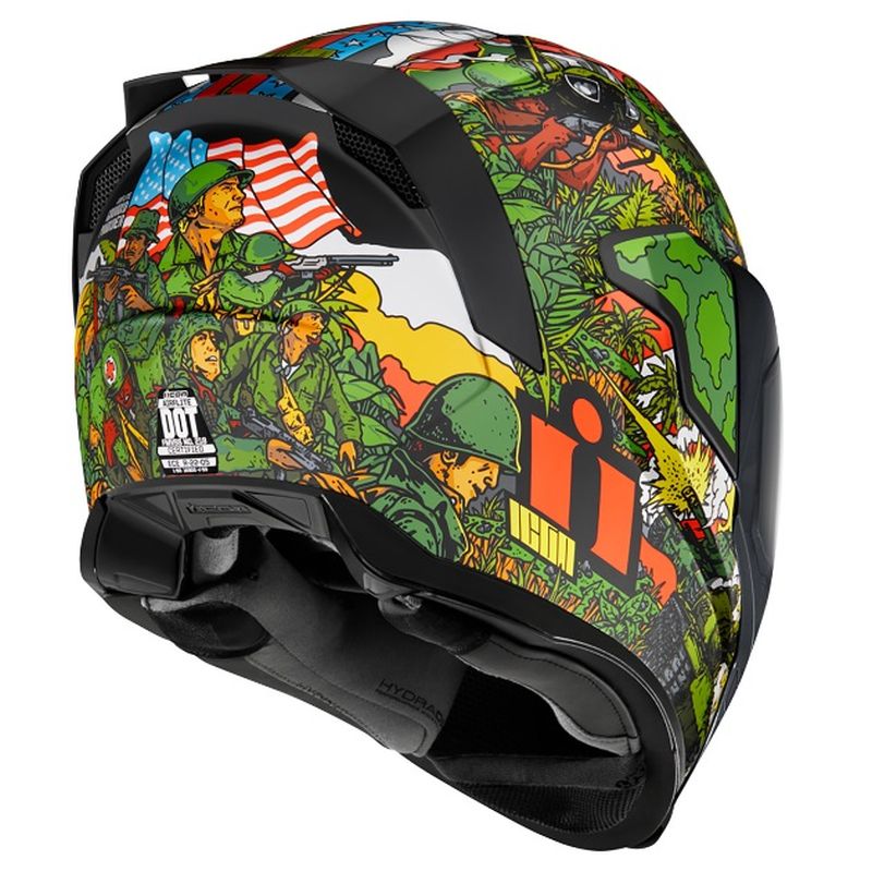 Icon Airflite Full Face Street Motorcycle Helmet - Pick Size & Color-250086
