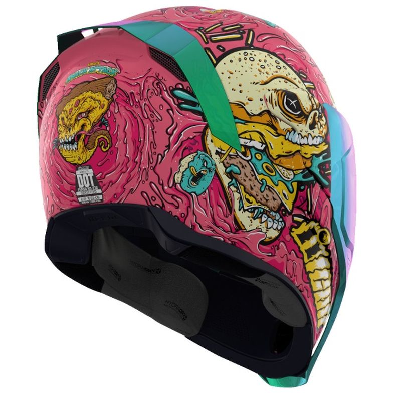 Icon Airflite Full Face Street Motorcycle Helmet - Pick Size & Color-266531