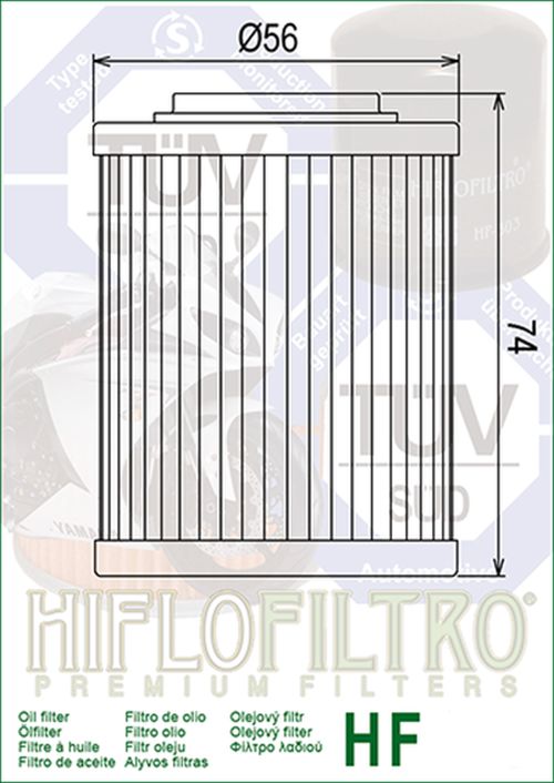 HifloFiltro Air Filter & Oil Filter Kit Aprilia RSV 1000 R Factory Nera Tuono-229663