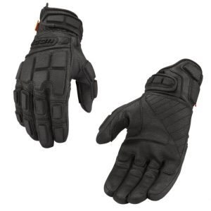 2024 Icon Motorhead3 Synthetic Street Motorcycle Riding Gloves - Black -0