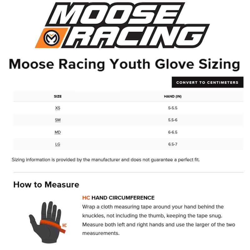 2022 Moose Racing Youth/Kids SX1 MX Motocross Offroad Gloves - Pick Size/Color-231606