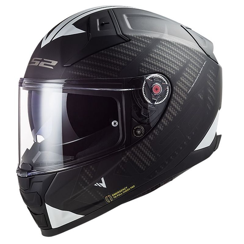 LS2 Citation II Full Face Street Motorcycle Helmet - Pick Size & Color-234021