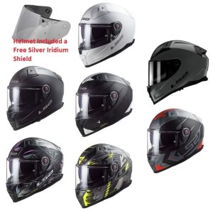 LS2 Citation II Full Face Street Motorcycle Helmet - Pick Size & Color-0