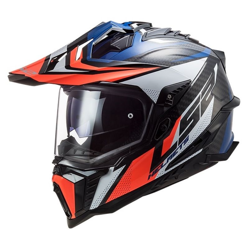 LS2 Explorer Carbon Adventure Motorcycle Dual-Sport Helmet Pick Size/Color-234952