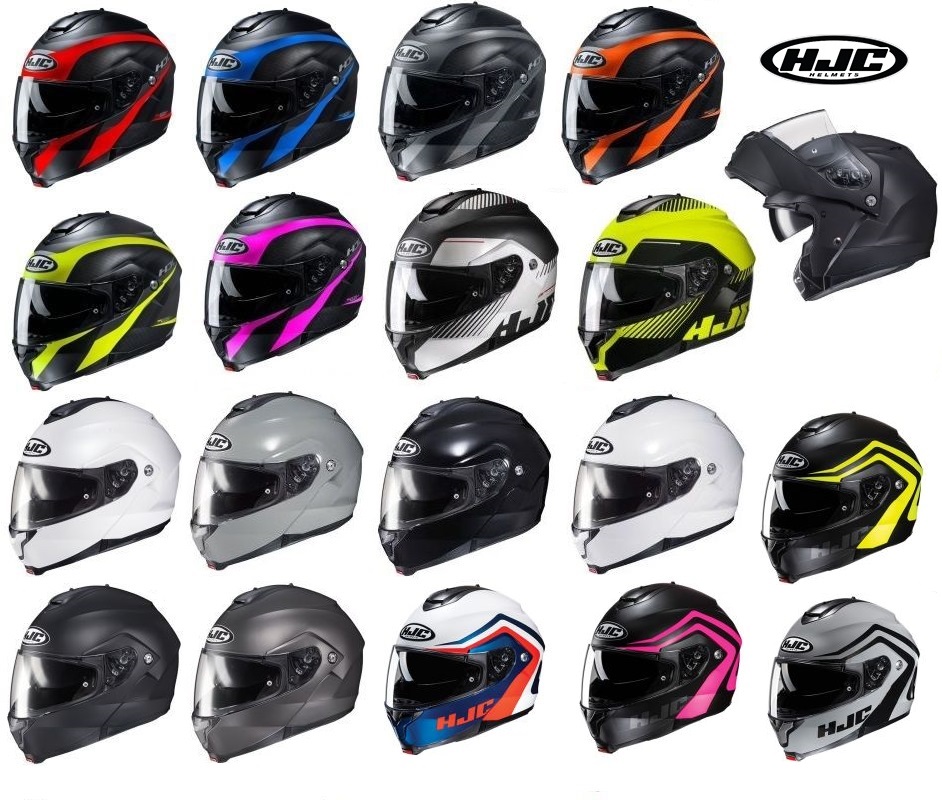 HJC C91 Full Face Modular Design Street Motorcycle Helmet - Pick Size & Color-0
