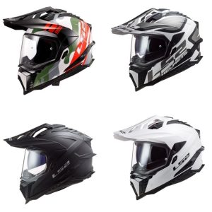 LS2 Explorer Full Face Adventure Motorcycle Dual-Sport Helmet - Pick Size/Color-0