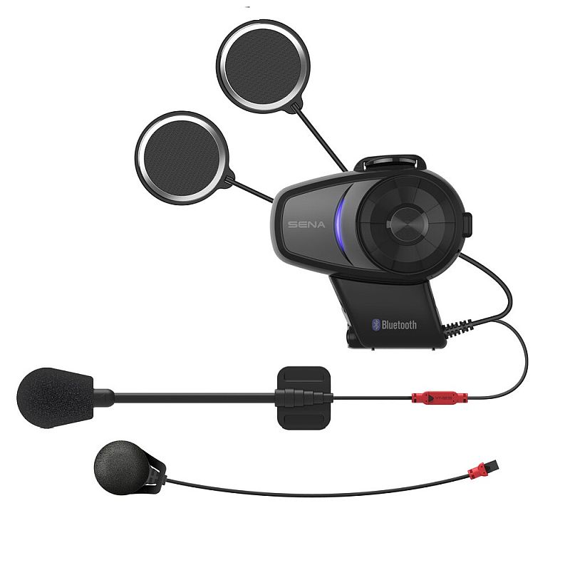 Sena 10S Dual Black Headset and Intercom Communication System-0