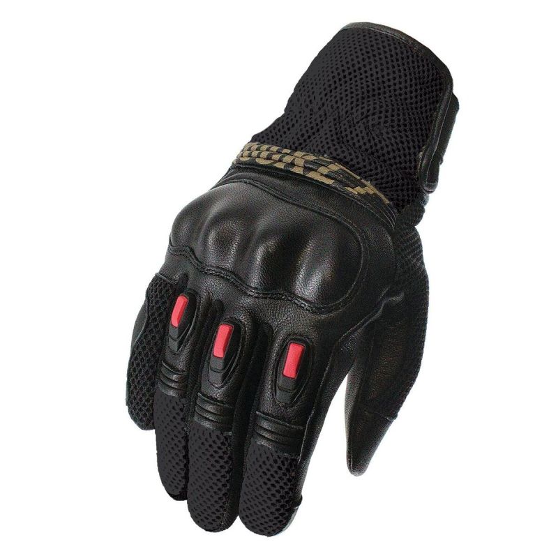 Joe Rocket Seeker Street Motorcycle Mesh/Leather Hybrid Gloves - Pick Size/Color-237708