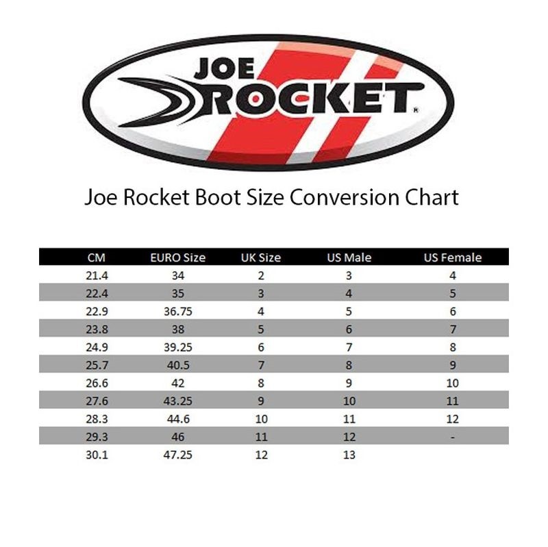 2024 Joe Rocket Sector Street Motorcycle Riding Boots - Pick Size & Color-237640