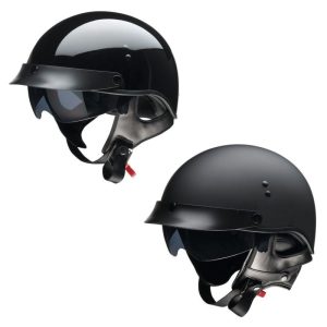 Z1R Vagrant NC Half Face Motorcycle Street Helmet - Pick Size & Color-0