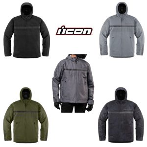 2024 Icon PDX3 Street Motorcycle Waterproof-Breathable Jacket - Pick Size/Color-0