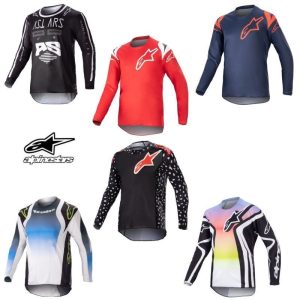 2024 Alpinestars Racer Youth/Kids Motocross Offroad Jersey - Pick Size & Color-0