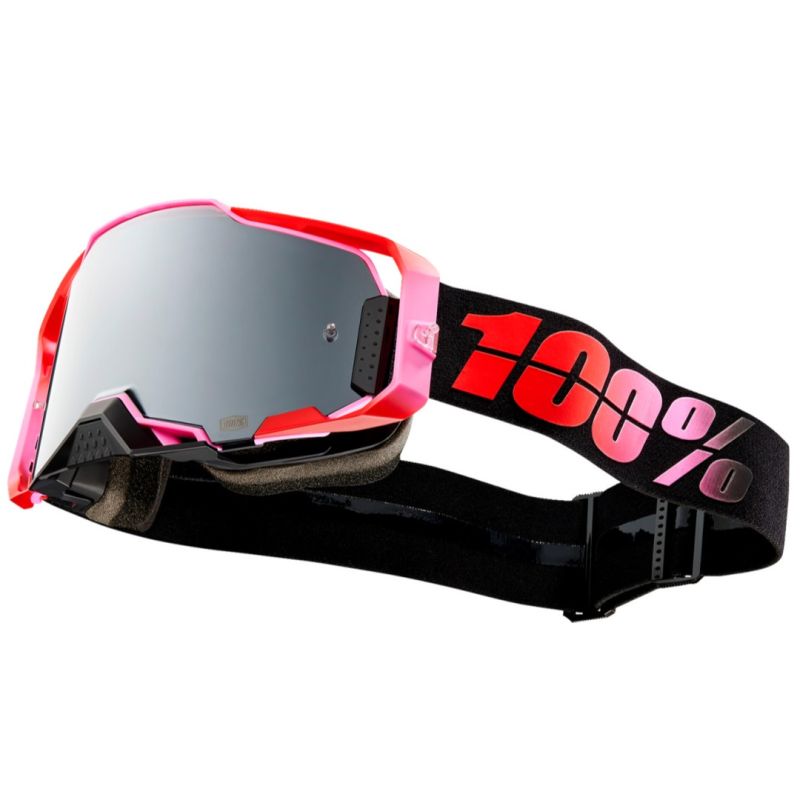 100% Armega Mirrored Lens Motocross Offroad ATV Goggles - Pick Color-256896