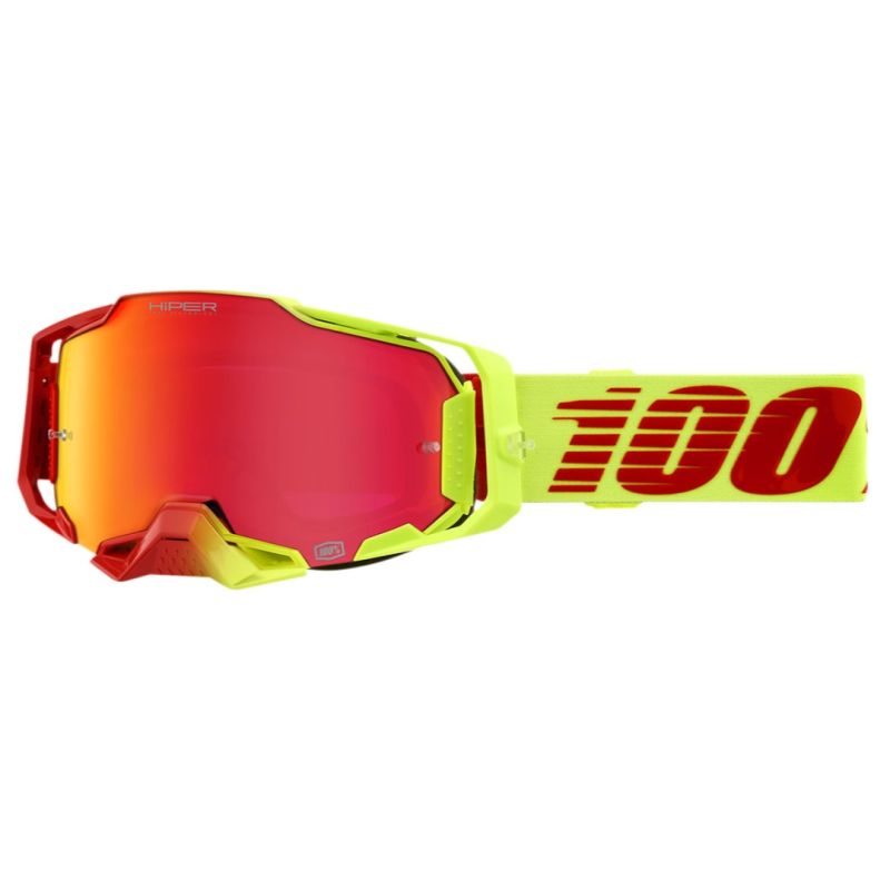 100% Armega Mirrored Lens Motocross Offroad ATV Goggles - Pick Color-256988