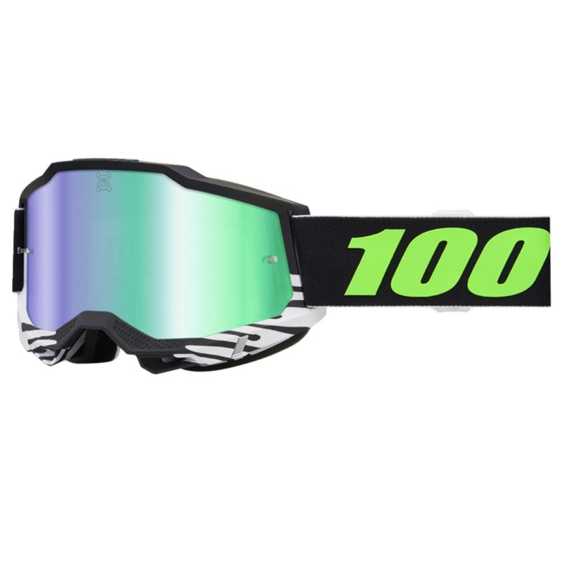 100% Accuri 2 Mirrored Lens Motocross Offroad ATV Goggles - Pick Color-254638