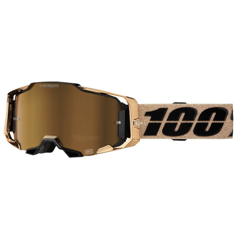 100% Armega Mirrored Lens Motocross Offroad ATV Goggles - Pick Color-248482