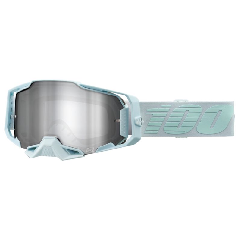 100% Armega Mirrored Lens Motocross Offroad ATV Goggles - Pick Color-248489