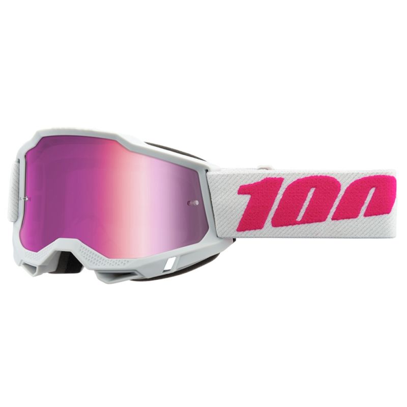 100% Accuri 2 Mirrored Lens Motocross Offroad ATV Goggles - Pick Color-248507