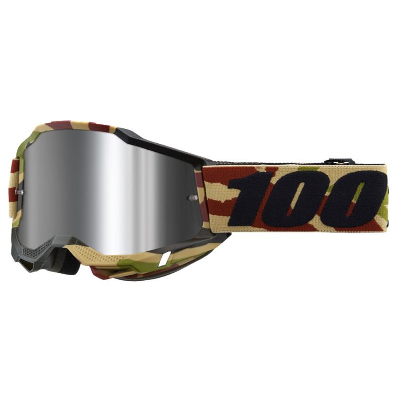 100% Accuri 2 Mirrored Lens Motocross Offroad ATV Goggles - Pick Color-248509