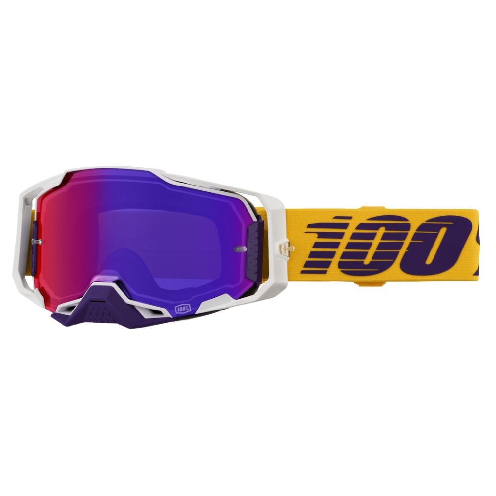 100% Armega Mirrored Lens Motocross Offroad ATV Goggles - Pick Color - Image 2