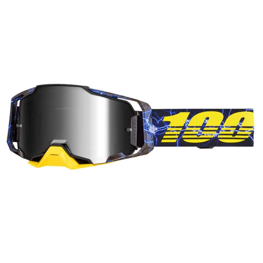 100% Armega Mirrored Lens Motocross Offroad ATV Goggles - Pick Color - Image 7
