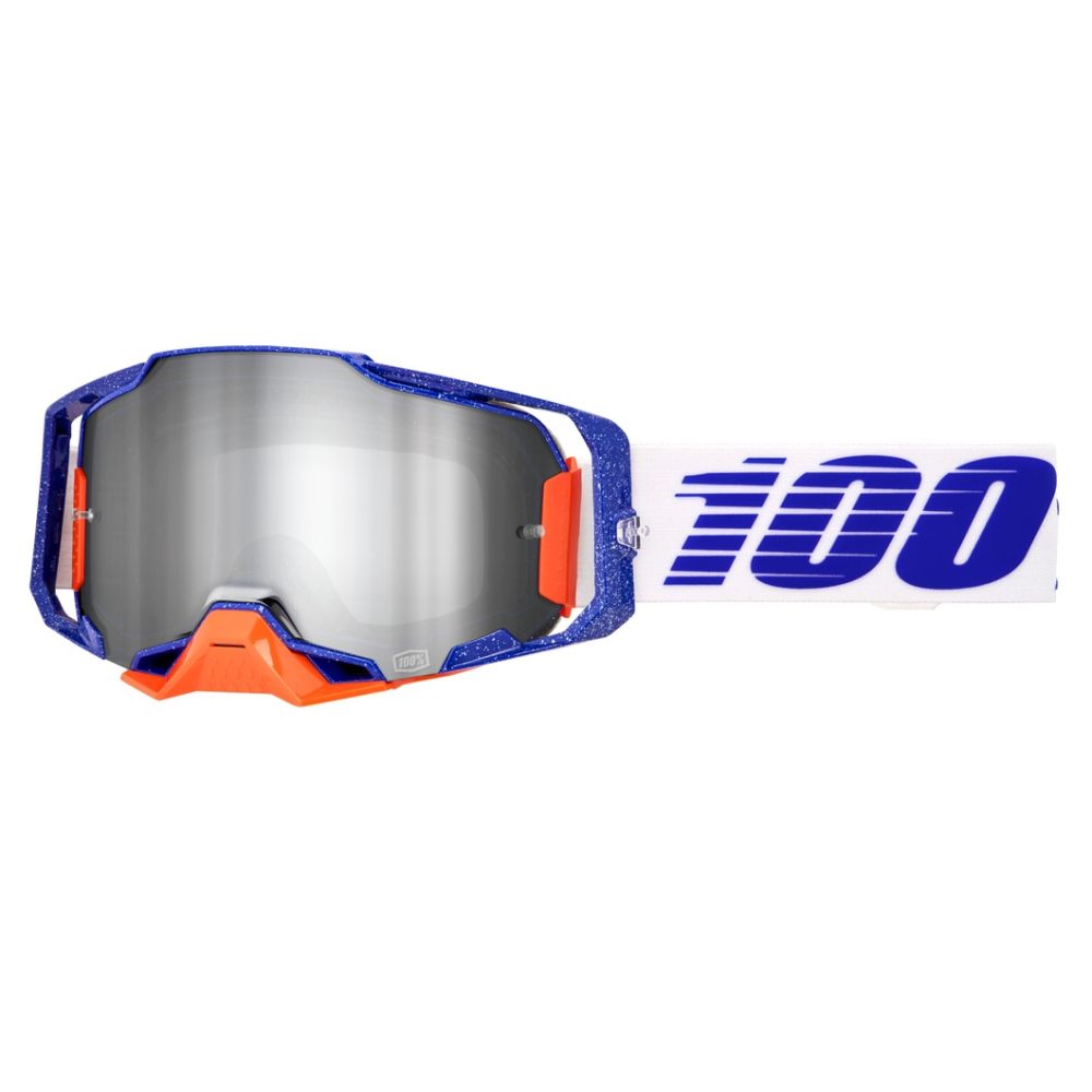 100% Armega Mirrored Lens Motocross Offroad ATV Goggles - Pick Color - Image 6