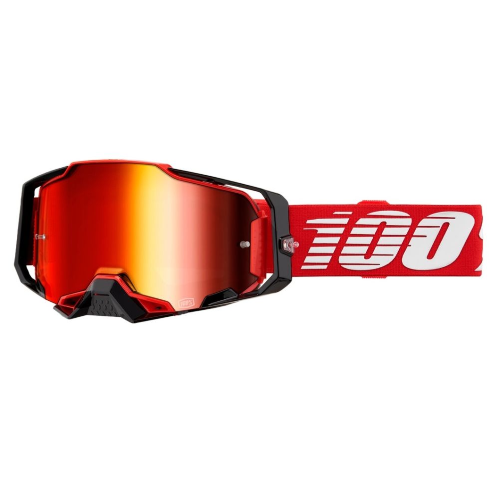 100% Armega Mirrored Lens Motocross Offroad ATV Goggles - Pick Color - Image 10