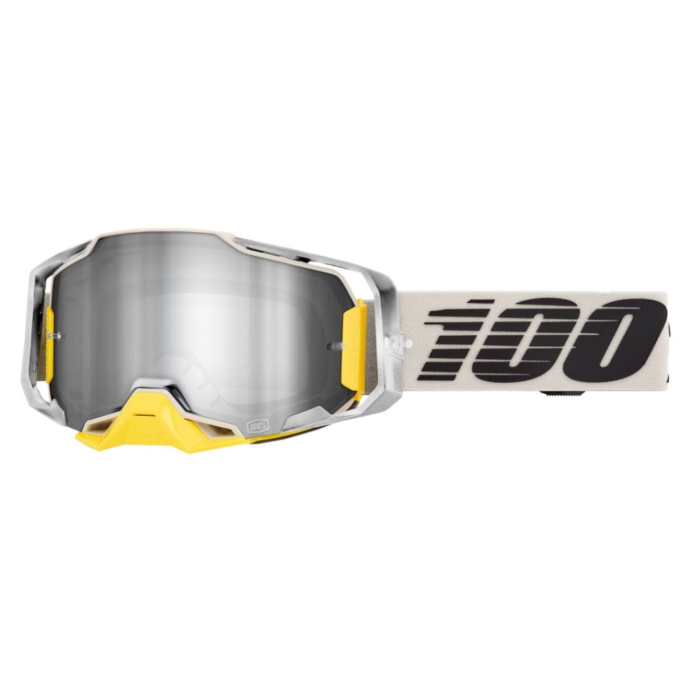 100% Armega Mirrored Lens Motocross Offroad ATV Goggles - Pick Color - Image 3
