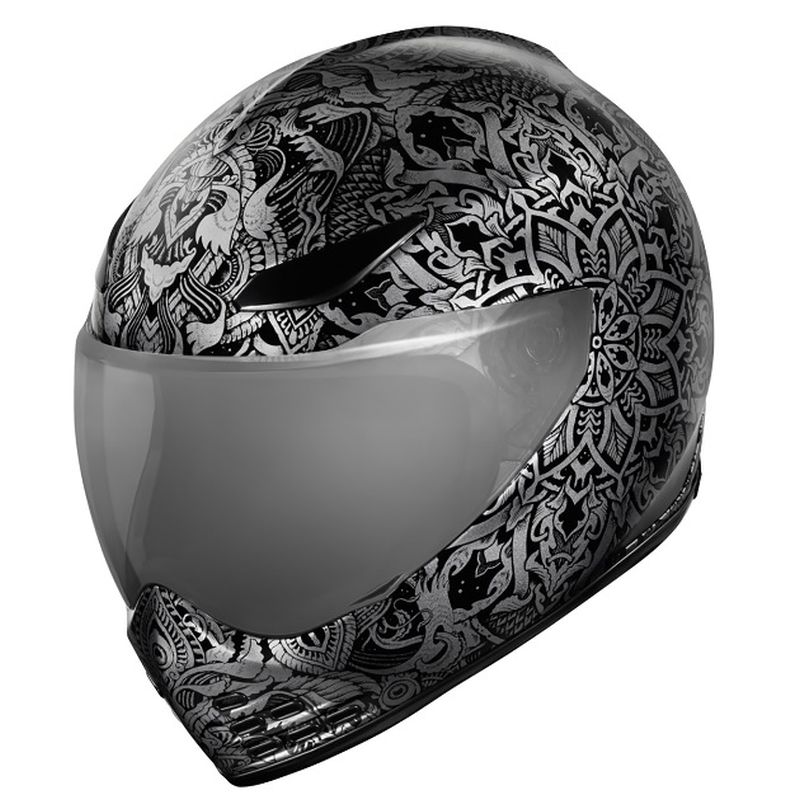 Icon Domain Full Face Street Motorcycle Riding Helmet - Pick Size & Color-250016