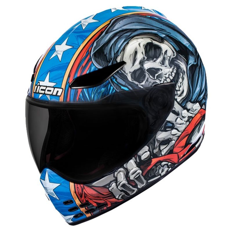 Icon Domain Full Face Street Motorcycle Riding Helmet - Pick Size & Color-259495
