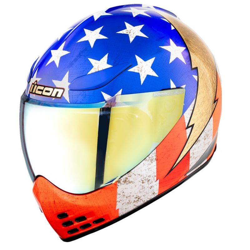 Icon Domain Full Face Street Motorcycle Riding Helmet - Pick Size & Color-282180