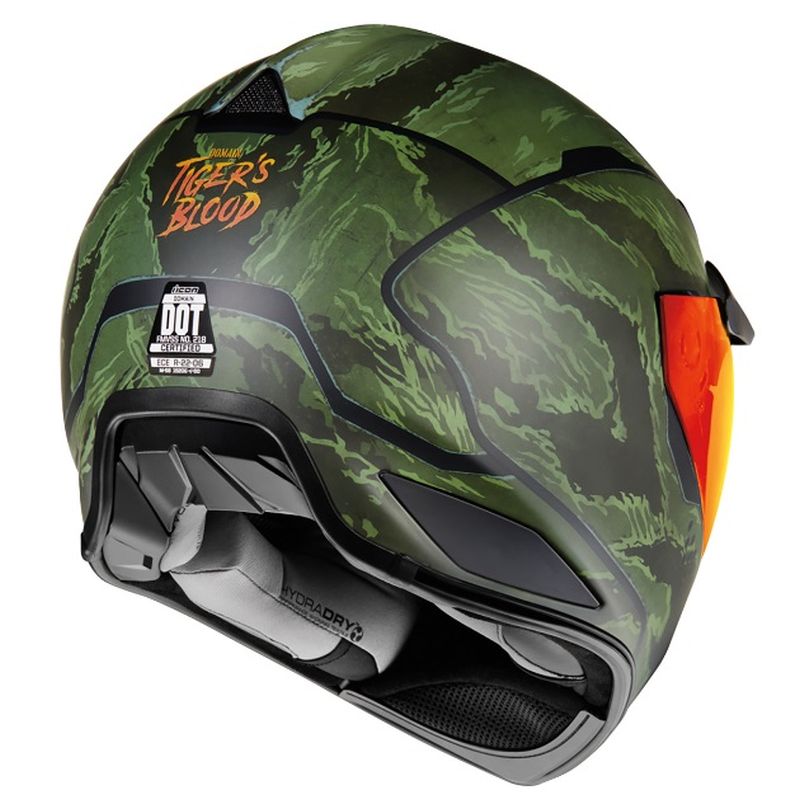 Icon Domain Full Face Street Motorcycle Riding Helmet - Pick Size & Color-250010