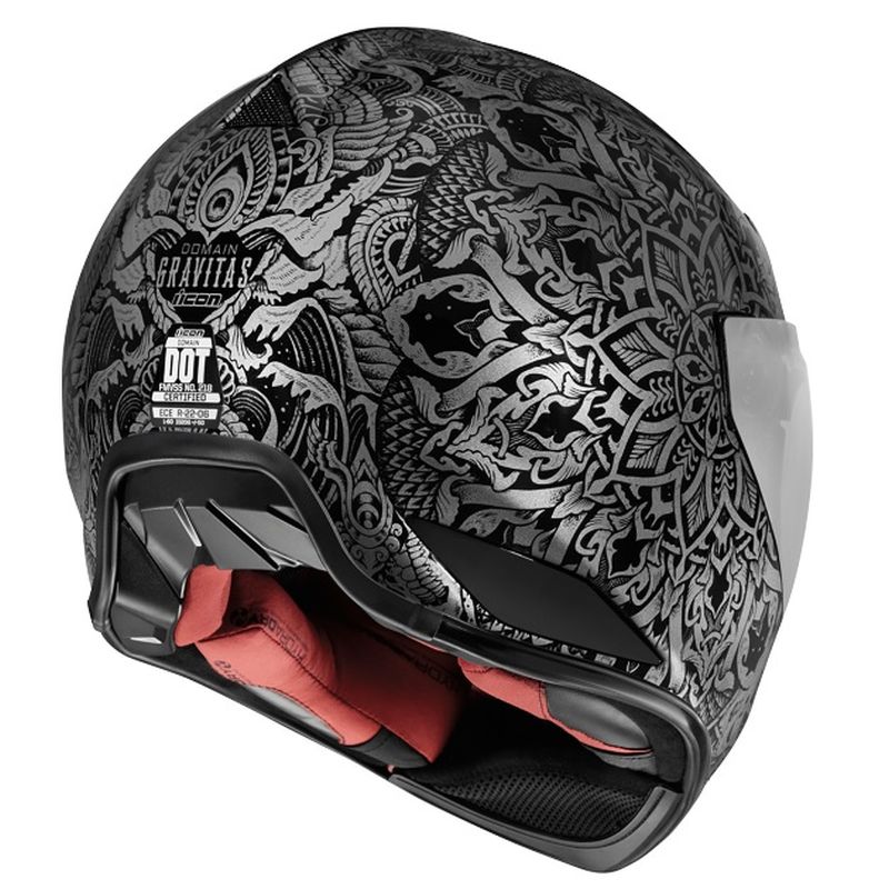 Icon Domain Full Face Street Motorcycle Riding Helmet - Pick Size & Color-250018