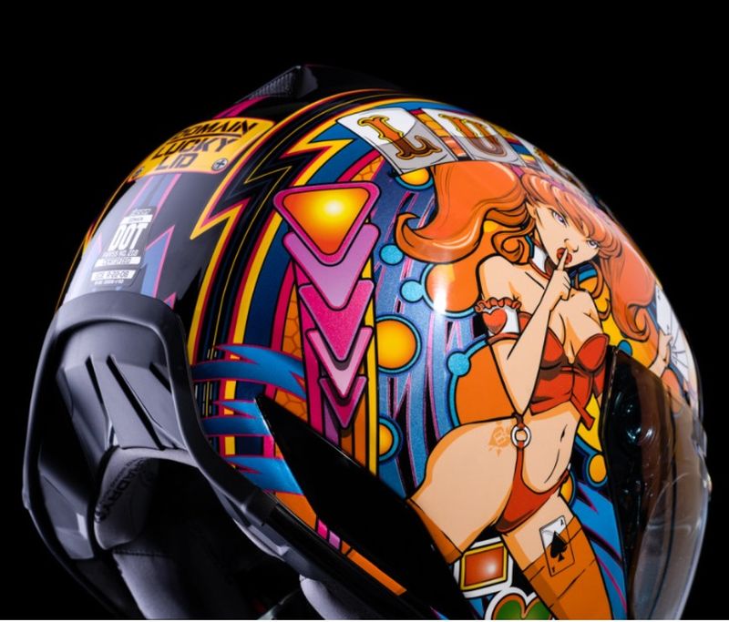 Icon Domain Full Face Street Motorcycle Riding Helmet - Pick Size & Color-250015