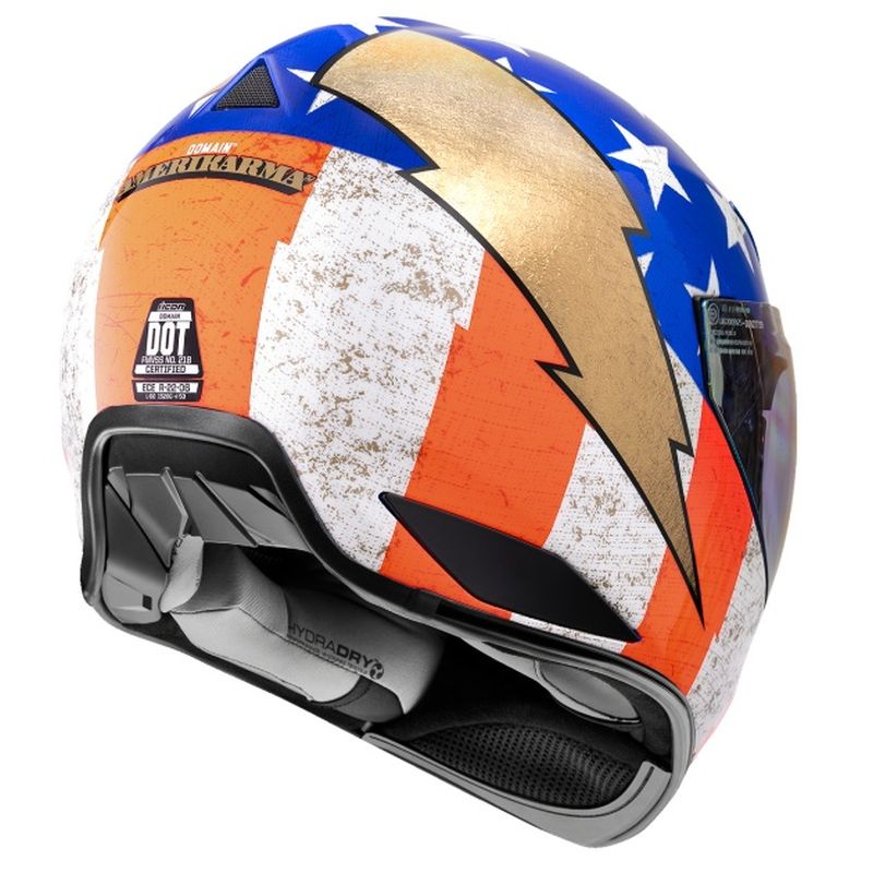 Icon Domain Full Face Street Motorcycle Riding Helmet - Pick Size & Color-282181