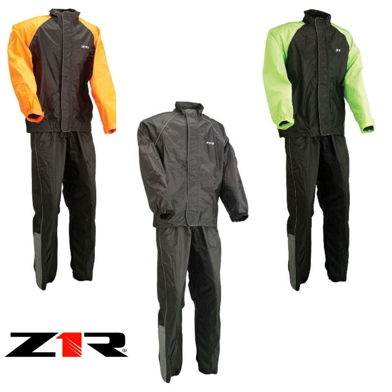 2024 Z1R 2-Piece Street Motorcycle Rainsuit - Pick Size & Color-0