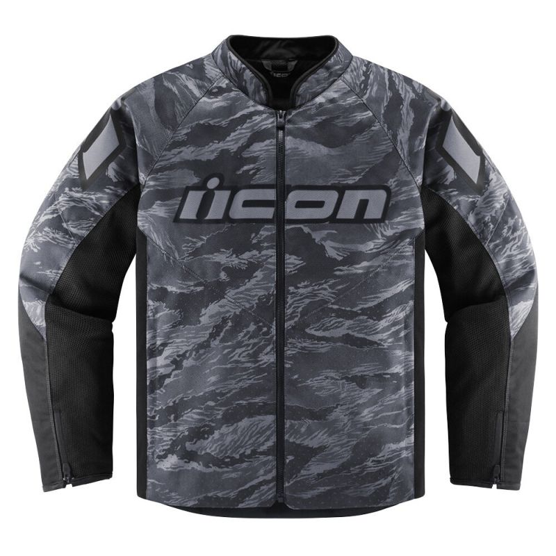 Icon Hooligan CE Tiger's Blood Textile Street Motorcycle Jacket-250408