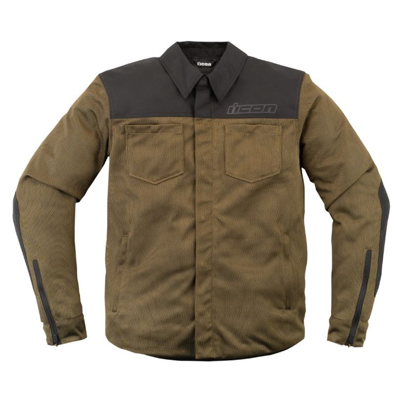 Icon Upstate Mesh CE Street Motorcycle Riding Jacket - Pick Size & Color-250388